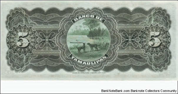 Banknote from Mexico year 1904