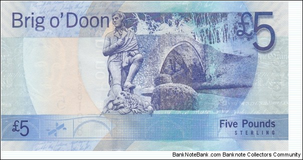 Banknote from Scotland year 2007