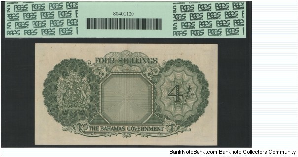 Banknote from Bahamas year 1953