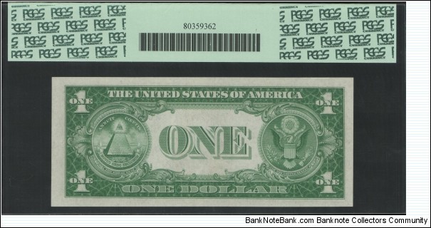 Banknote from USA year 1935