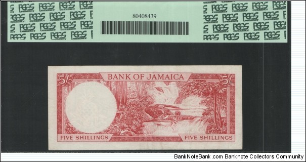 Banknote from Jamaica year 1964