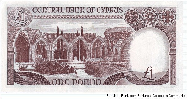 Banknote from Cyprus year 1982