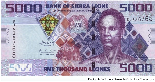  5000 Leones Banknote