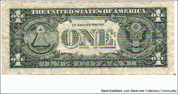 Banknote from USA year 1988