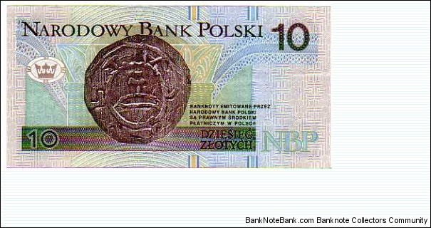 Banknote from Poland year 1994