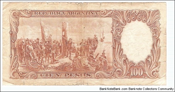 Banknote from Argentina year 1967