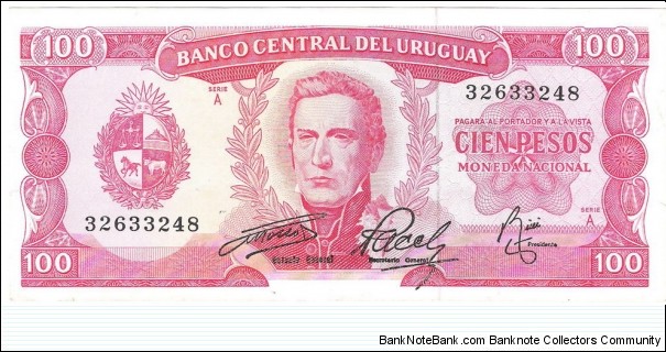 100 Pesos(1967) Banknote
