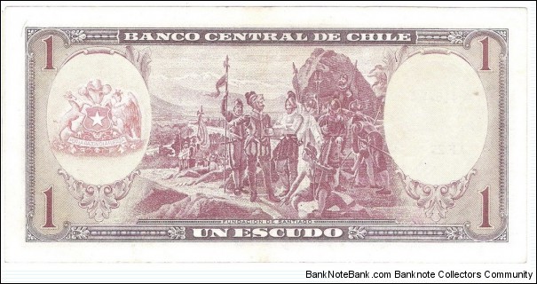 Banknote from Chile year 1962