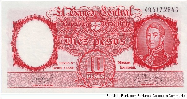  10 Pesos Banknote