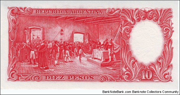 Banknote from Argentina year 1961