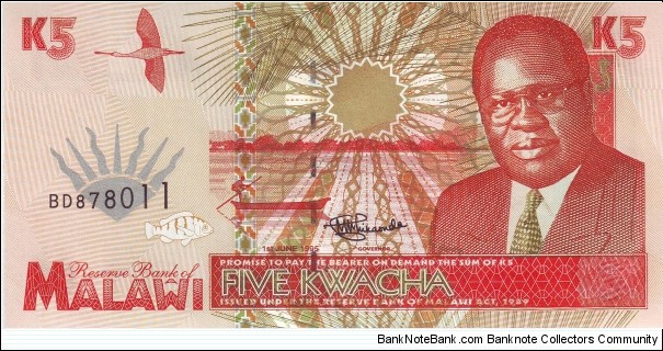  5 Kwacha Banknote