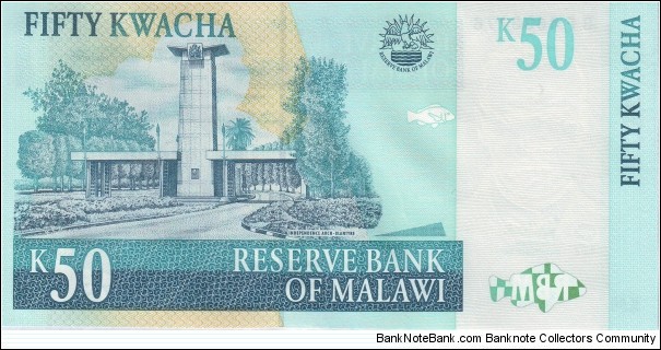 Banknote from Malawi year 2007