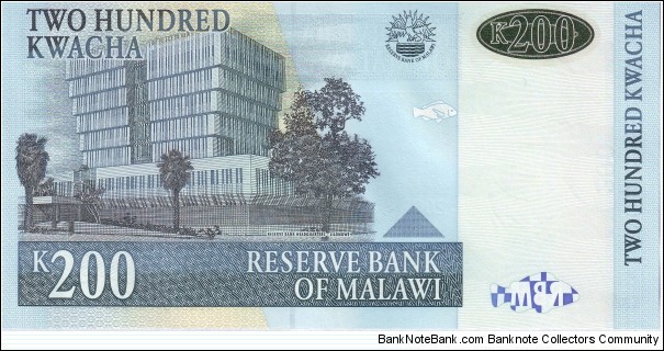 Banknote from Malawi year 2004