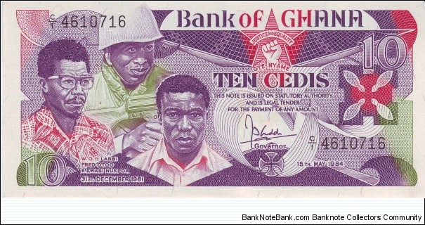  10 Cedis Banknote