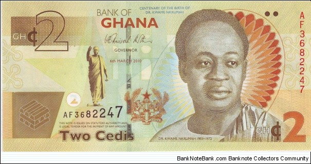  2 Cedis Banknote