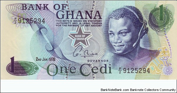  1 Cedi Banknote