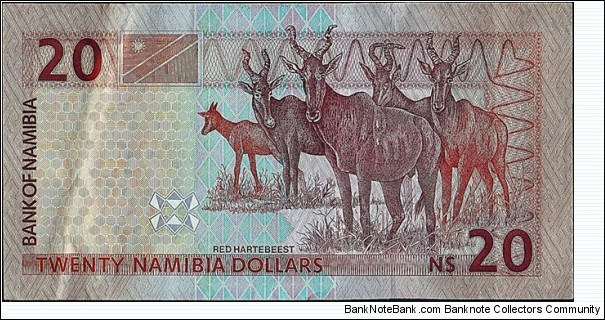 Banknote from Namibia year 0