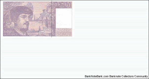 Banknote from France year 1997