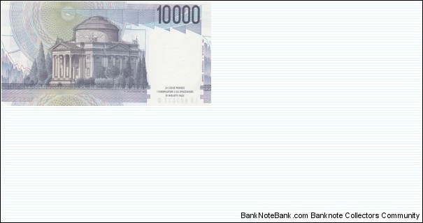 Banknote from Italy year 1984