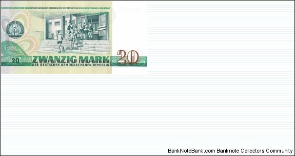 Banknote from Germany year 1975