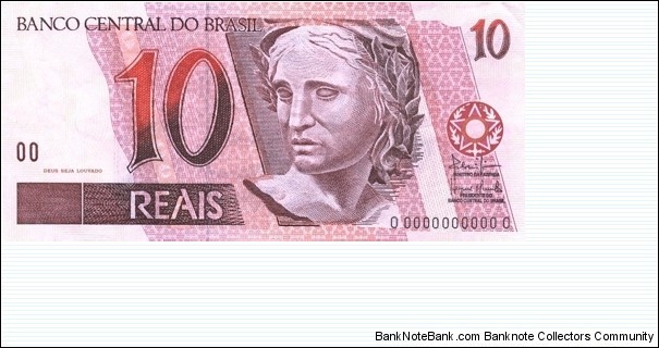 10 reais Banknote