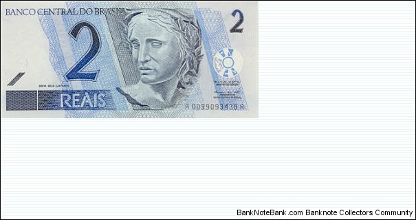 2 reais Banknote