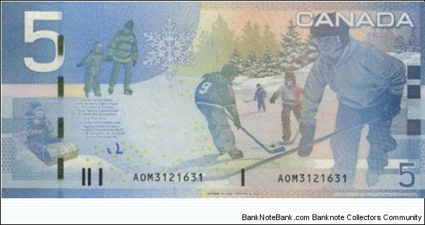 Banknote from Canada year 2009