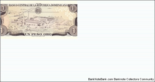 Banknote from Dominican Republic year 1984