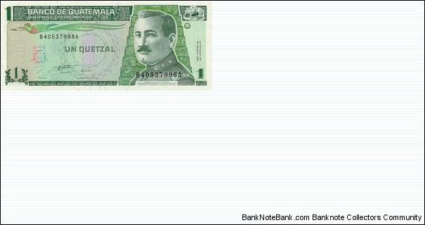 1 quetzal Banknote