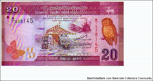 20 Rupees__ pk# New__01.01.2010__Polymer Banknote