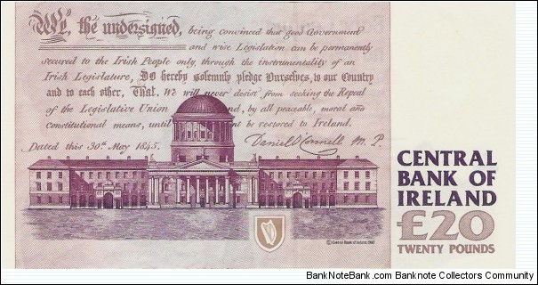 Banknote from Ireland year 1994