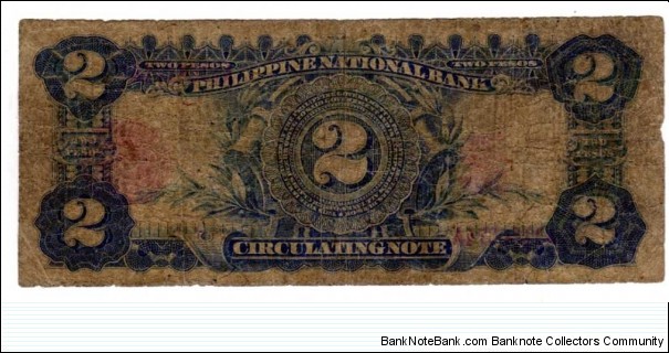 Banknote from Philippines year 1916