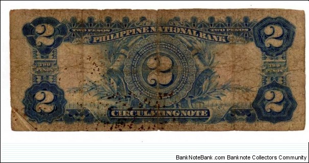 Banknote from Philippines year 1921