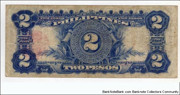 Banknote from Philippines year 1936