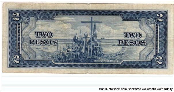 Banknote from Philippines year 1949