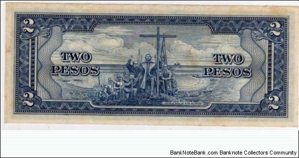 Banknote from Philippines year 1949