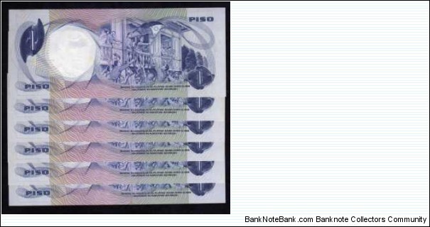 Banknote from Philippines year 1969