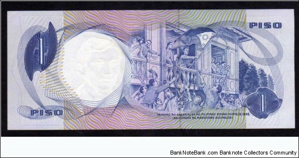 Banknote from Philippines year 1969