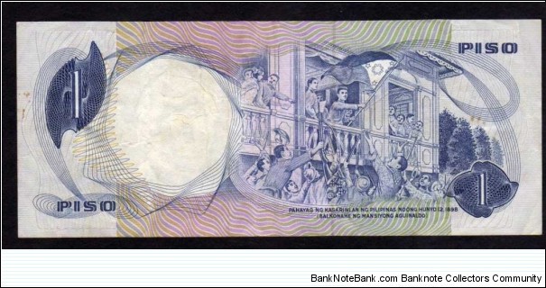 Banknote from Philippines year 1969