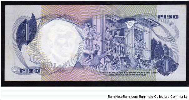 Banknote from Philippines year 1969