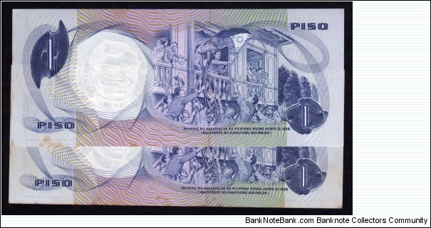 Banknote from Philippines year 1969