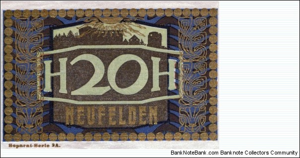 Banknote from Austria year 1920