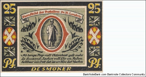Banknote from Germany year 1921