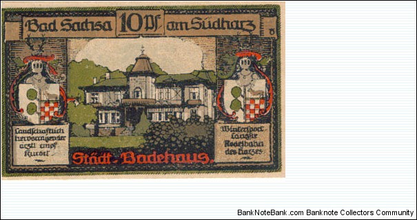 Banknote from Germany year 1921