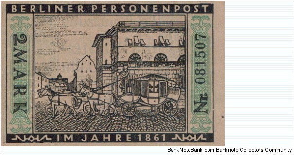 Banknote from Germany year 1922