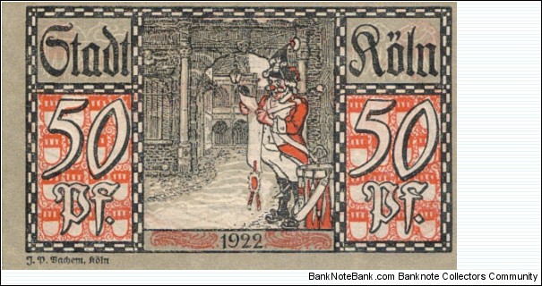 Banknote from Germany year 1922