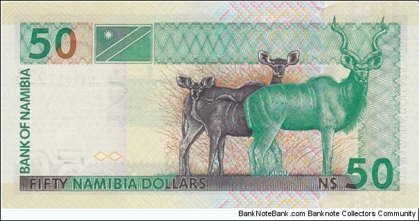 Banknote from Namibia year 2001