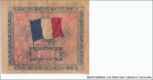 Banknote from France year 1944