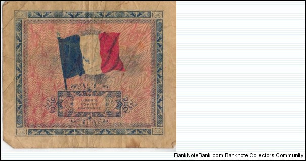 Banknote from France year 1944