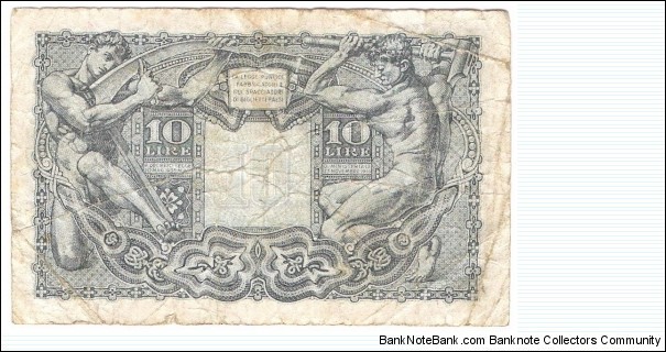 Banknote from Italy year 1944